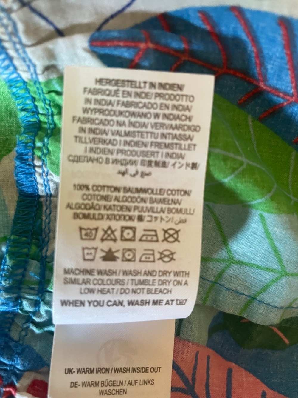 Mini Boden Colorful Tropical Kids Dress 5/6 - Picture 5 of 5
